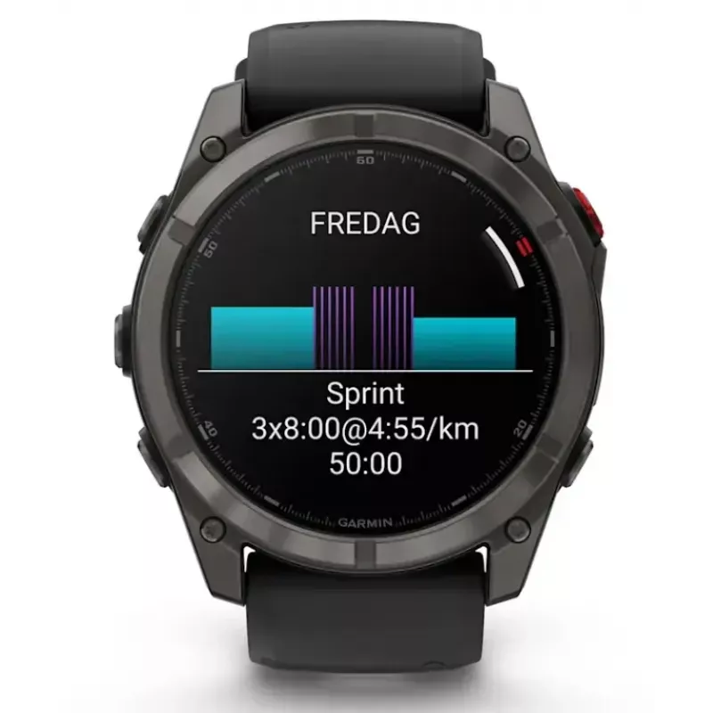 Smartwatch Garmin fēnix 8 Pro AMOLED 1,4 polegadas 454x454 GPS Wi-Fi
