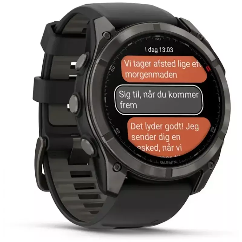 Smartwatch Garmin fēnix 8 Pro AMOLED 1,4 polegadas 454x454 GPS Wi-Fi