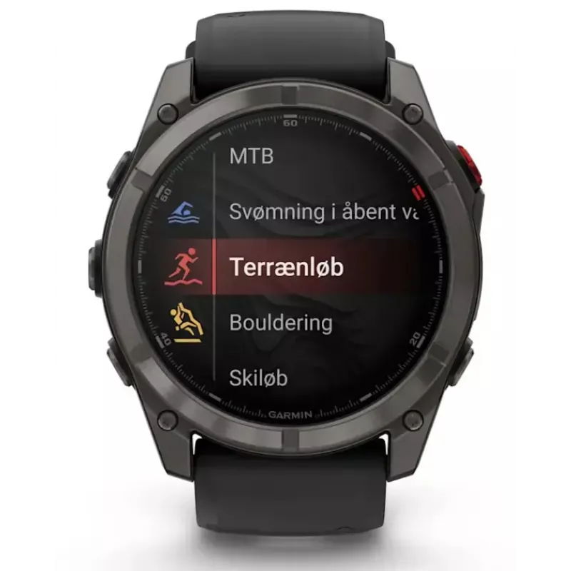 Smartwatch Garmin fēnix 8 Pro AMOLED 1,4 polegadas 454x454 GPS Wi-Fi