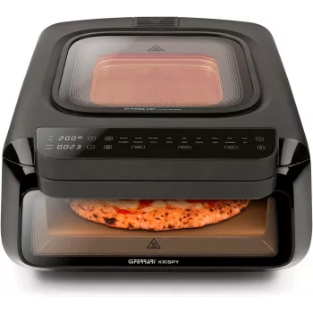 G3 Ferrari G10225 Krispy Forno de pizza 3 em 1 fritadeira de ar quente grelhador 2100W 13L