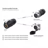 Good Connections IC01-20P303 - S1 - Alimentação (3 polos) - preto - reto - Metal - Plástico - Dourado - Liga de cobre