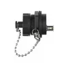 Good Connections IC04-U205 - USB A - preto - Fêmea - reto - Politereftalato de butileno (PBT) - Policloreto de vinilo (PVC) - IP65 - IP67