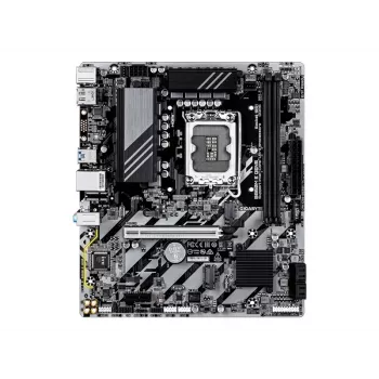 Placa-mãe GIGABYTE B860M E GEN5 LGA1851 para Intel Core Ultra, DDR5 até 8800 MHz (O.C.), 2x PCIe 4.0 M.2, 1GbE