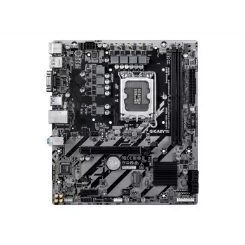 Placa-mãe GIGABYTE H810M S2H GEN5 Micro ATX — LGA 1851, Intel H810, 2×DIMM DDR5 até 6400MHz, 1×PCIe 4.0 M.2, 1GbE