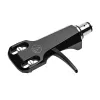 Cápsula Audio-Technica AT-VM95E/H com concha AT-HS6BK pré-montada (preto/verde)