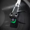 Cápsula Audio-Technica AT-VM95E/H com concha AT-HS6BK pré-montada (preto/verde)