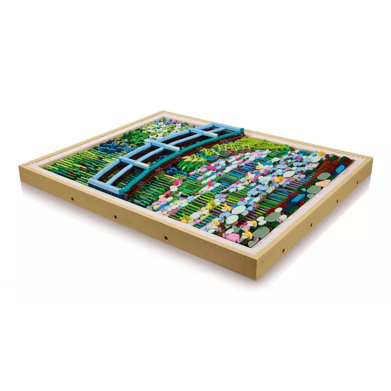LEGO Art 31220 Claude Monet — Ponte sobre o lago com nenúfares