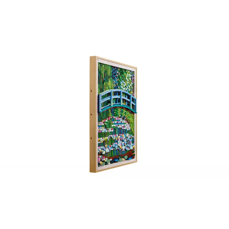 LEGO Art 31220 Claude Monet — Ponte sobre o lago com nenúfares