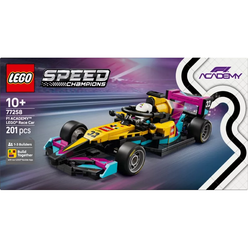 LEGO Speed Champions 77258 monolugar F1 Academy LEGO