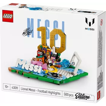 LEGO Editions Sports 43011 Lionel Messi — Momentos de futebol