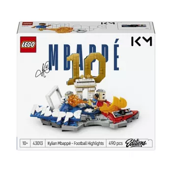 LEGO Editions 43013 Kylian Mbappé – momentos de futebol
