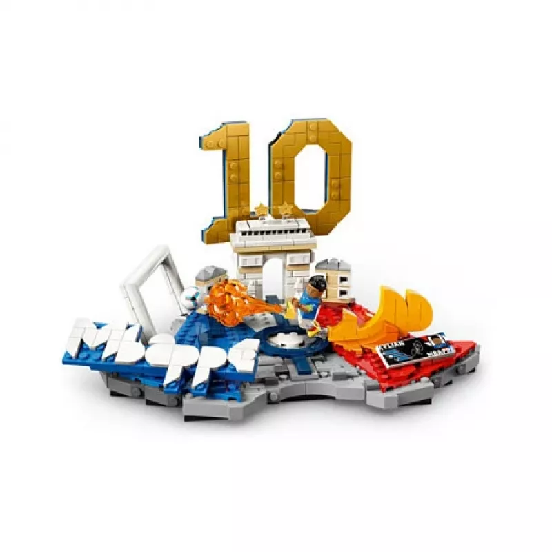 LEGO Editions 43013 Kylian Mbappé – momentos de futebol