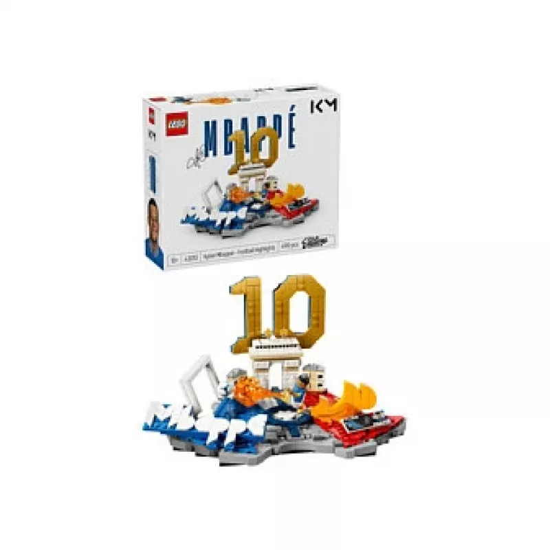 LEGO Editions 43013 Kylian Mbappé – momentos de futebol