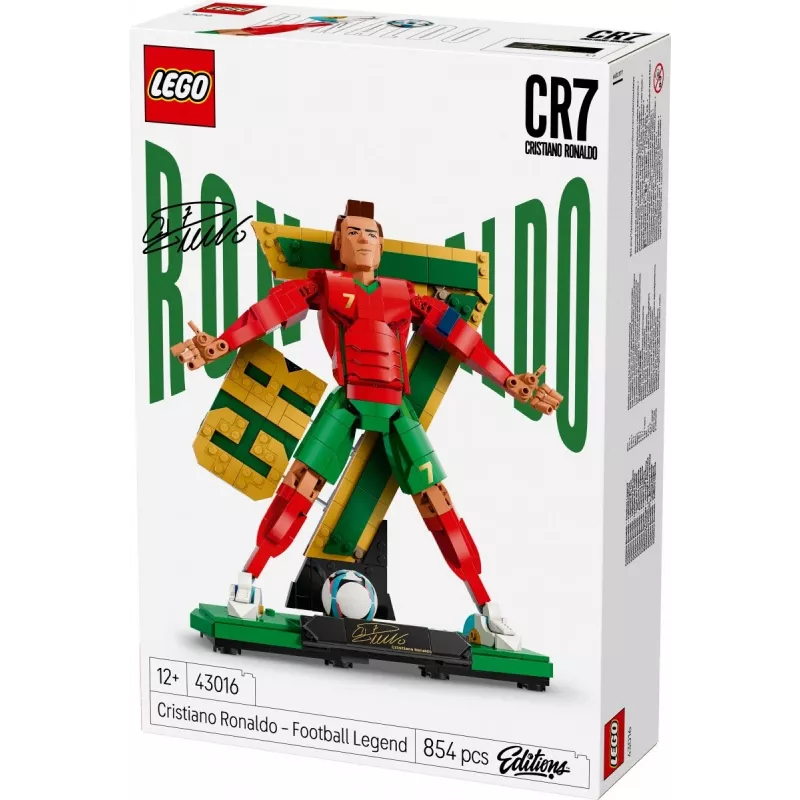 LEGO Editions Sports 43016 Cristiano Ronaldo — Lenda do futebol