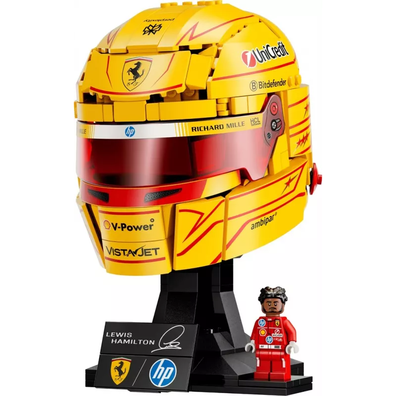 LEGO Editions 43022 Capacete Lewis Hamilton Scuderia Ferrari HP