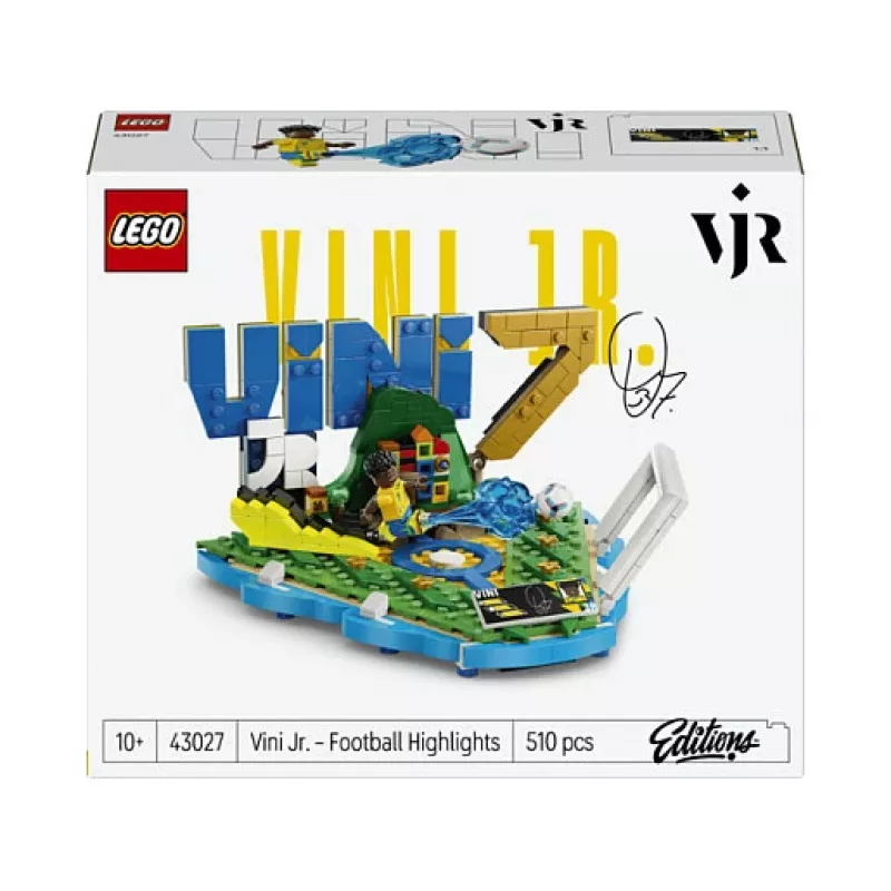 LEGO Editions 43027 Vini Jr. – momentos de futebol