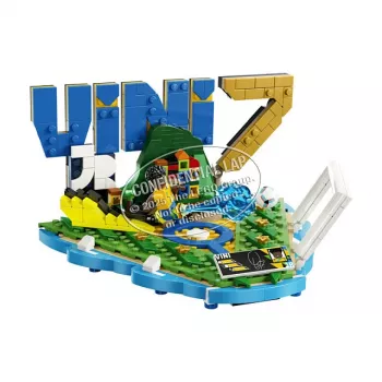 LEGO Editions 43027 Vini Jr. – momentos de futebol