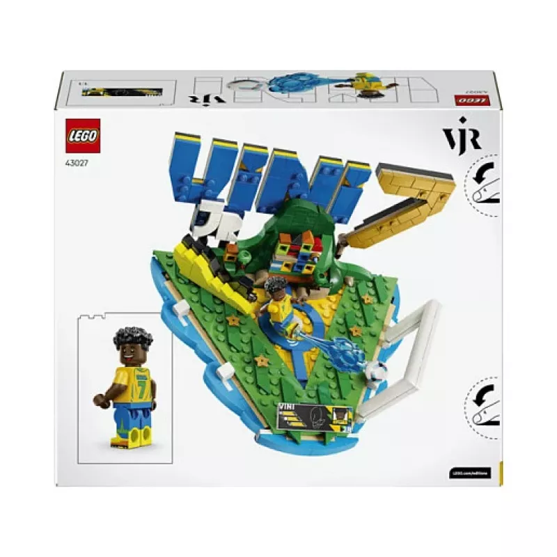 LEGO Editions 43027 Vini Jr. – momentos de futebol