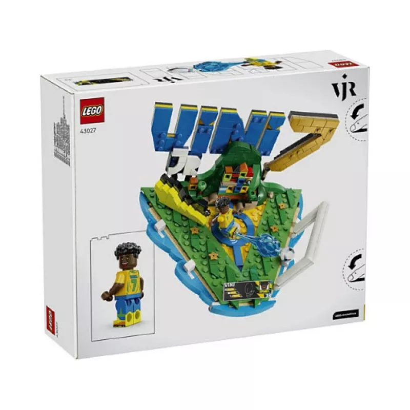 LEGO Editions 43027 Vini Jr. – momentos de futebol