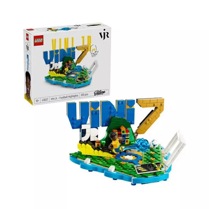 LEGO Editions 43027 Vini Jr. – momentos de futebol