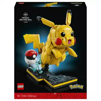 72152 Pokémon Pikachu e Pokébola