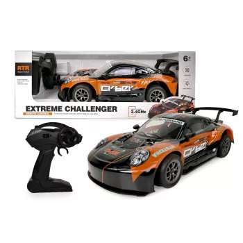 Carro telecomandado Artyk Car R/C laranja – carro de brinquedo telecomandado, a pilhas, modelo 176982