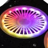 Base de arrefecimento Modecom MC-CF18 RGB 45,7 cm 2 ventoinhas preto