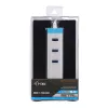 i-tec USB 3.0 HUB de carregamento metálico, 4 portas, com adaptador de corrente