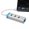 i-tec USB 3.0 HUB de carregamento metálico, 4 portas, com adaptador de corrente