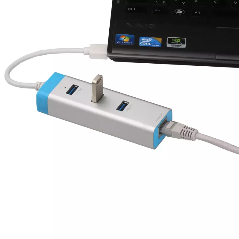 i-tec USB 3.0 HUB de carregamento metálico, 4 portas, com adaptador de corrente