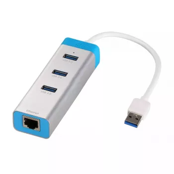 i-tec hub de carregamento em metal USB 3.0, 4 portas, com fonte de alimentação