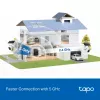 TP-Link Tapo kit de câmara de segurança rotativa/inclinável alimentada a energia solar