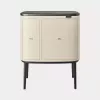 Brabantia Bo Touch Bin 34 L 2 cestos bege largura 540 mm profundidade 312 mm altura 680 mm