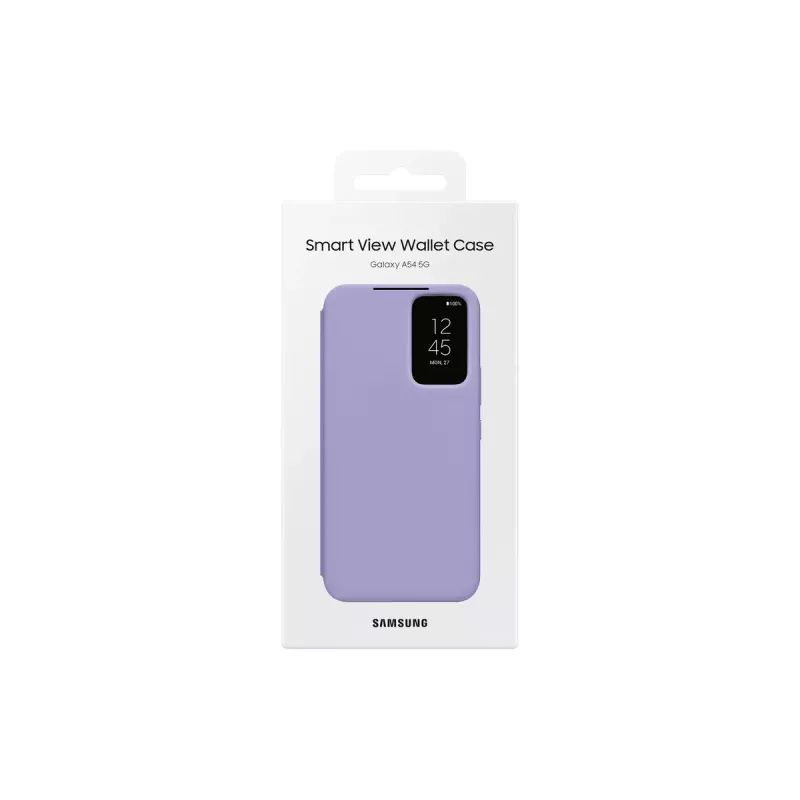 Capa com carteira Samsung EF-ZA546 para Galaxy A54, para ecrãs de 6,4 polegadas (16,3 cm), Blueberry