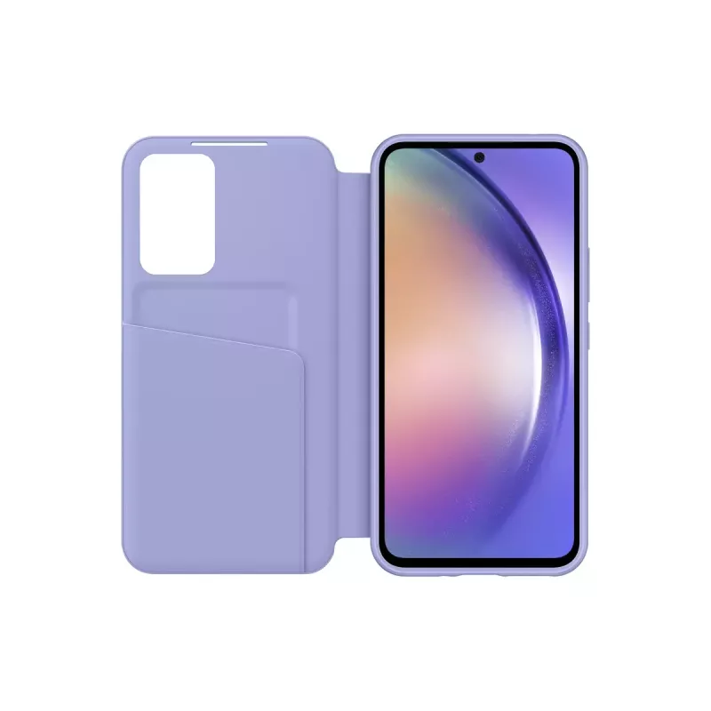 Capa com carteira Samsung EF-ZA546 para Galaxy A54, para ecrãs de 6,4 polegadas (16,3 cm), Blueberry