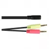 Adaptador de headset Good Connections jack 3,5 mm CTIA com pinça
