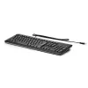 Teclado USB HP para PC tamanho completo com fio USB preto QY776AA#ABE