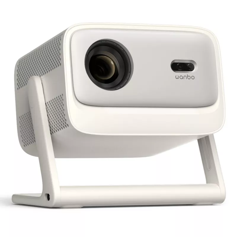 Xiaomi Wanbo Vali 1 Pro, bege, 900 ANSI lúmenes, Google TV, FullHD, Gimbal 200°