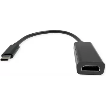 Adaptador de cabo ROLINE USB-C->HDMI, macho/fêmea 8K60 (12.03.3234)