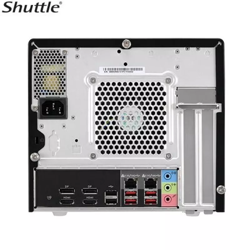 Shuttle PCB-SB860R811 SB860R8 XPC Cube Barebone, S-1851, Intel B860, 4x DDR5, Xe Graphics, 500 W, preto