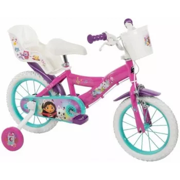Bicicleta infantil HUFFY Gabbys 16 polegadas G — bicicleta infantil de 16 polegadas, uma velocidade, travão de contrapedal