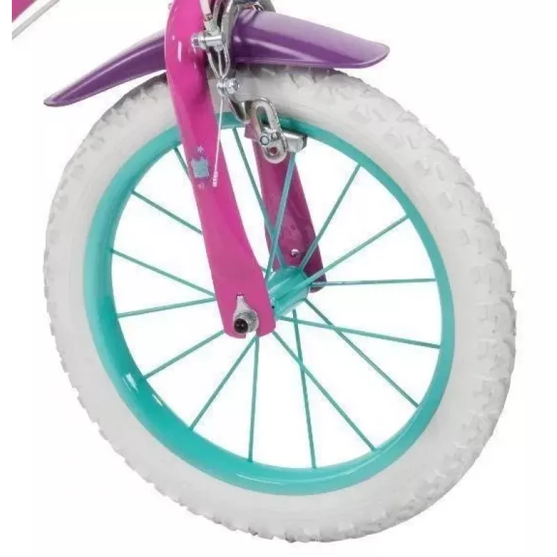 Bicicleta infantil HUFFY Gabbys 16 polegadas G — bicicleta infantil de 16 polegadas, uma velocidade, travão de contrapedal