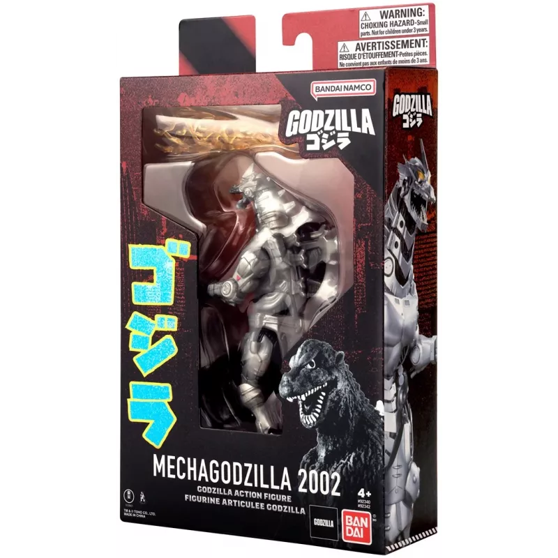 Action Figure Bandai Mecha Godzilla 2002 — figura articulada colecionável, Modelo 92342