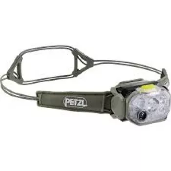 Lanterna frontal Petzl SWIFT RL, 1100 lúmenes, recarregável, verde selva