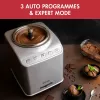 Máquina de gelados com compressor Magimix Gelato Expert, 2 L, 180 W, aço inoxidável