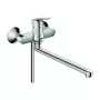 Misturadora monocomando de banheira Hansgrohe Logis com bica longa 71402000