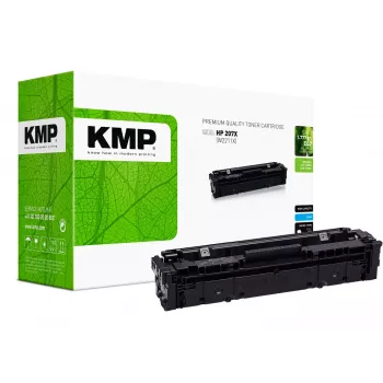 Toner KMP HP 207X ciano 2450 páginas recondicionado