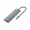 CONCEPTRONIC dock 10-1 USB-C->HDMI/2xUSB-C/3xUSB-A/+ 20cm gr