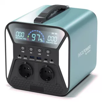 Estação de energia portátil RealPower PS-300C 76800 mAh
