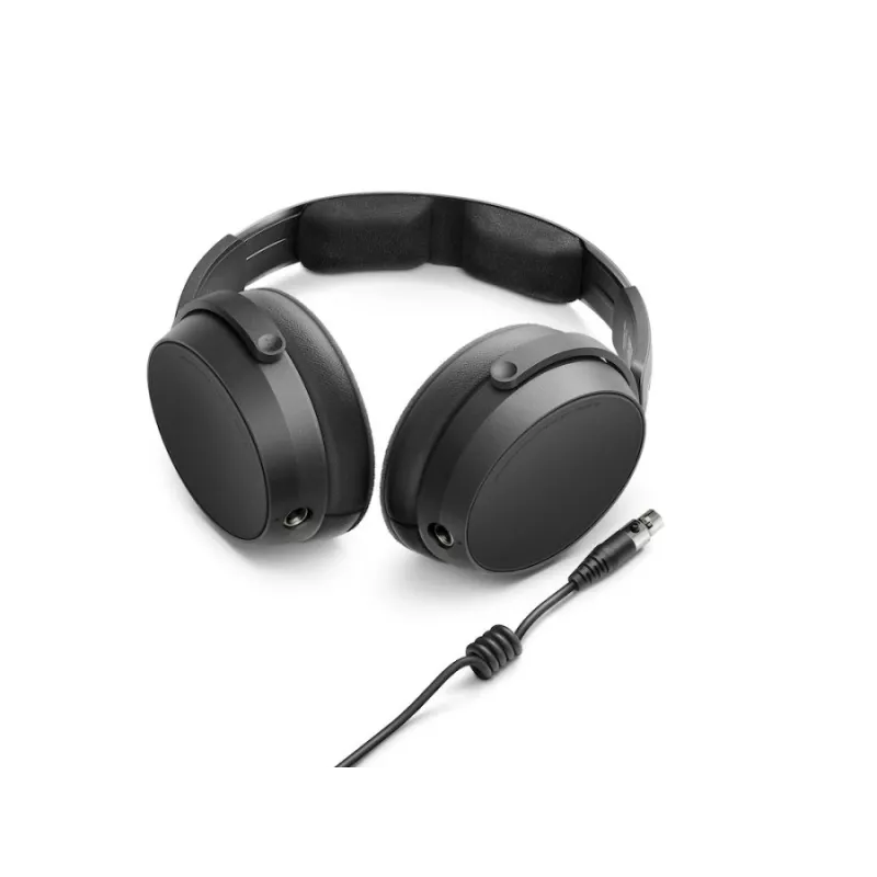 Auscultadores de estúdio profissionais abertos Sennheiser HD 480 PRO PLUS com estojo e acessórios incluídos